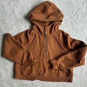 Lululemon Hooded Scuba Quarter Zip